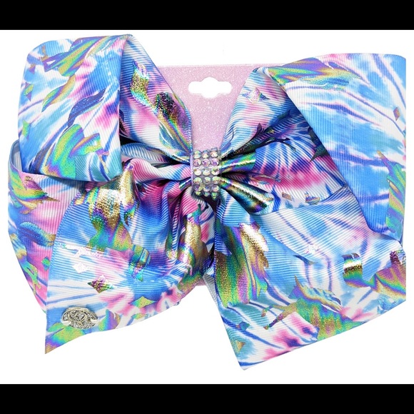 Jojo Siwa Pastel Hair Bow with unicorns - Picture 1 of 4